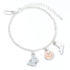 Wicked For Good Glinda Icons Charm Bracelet