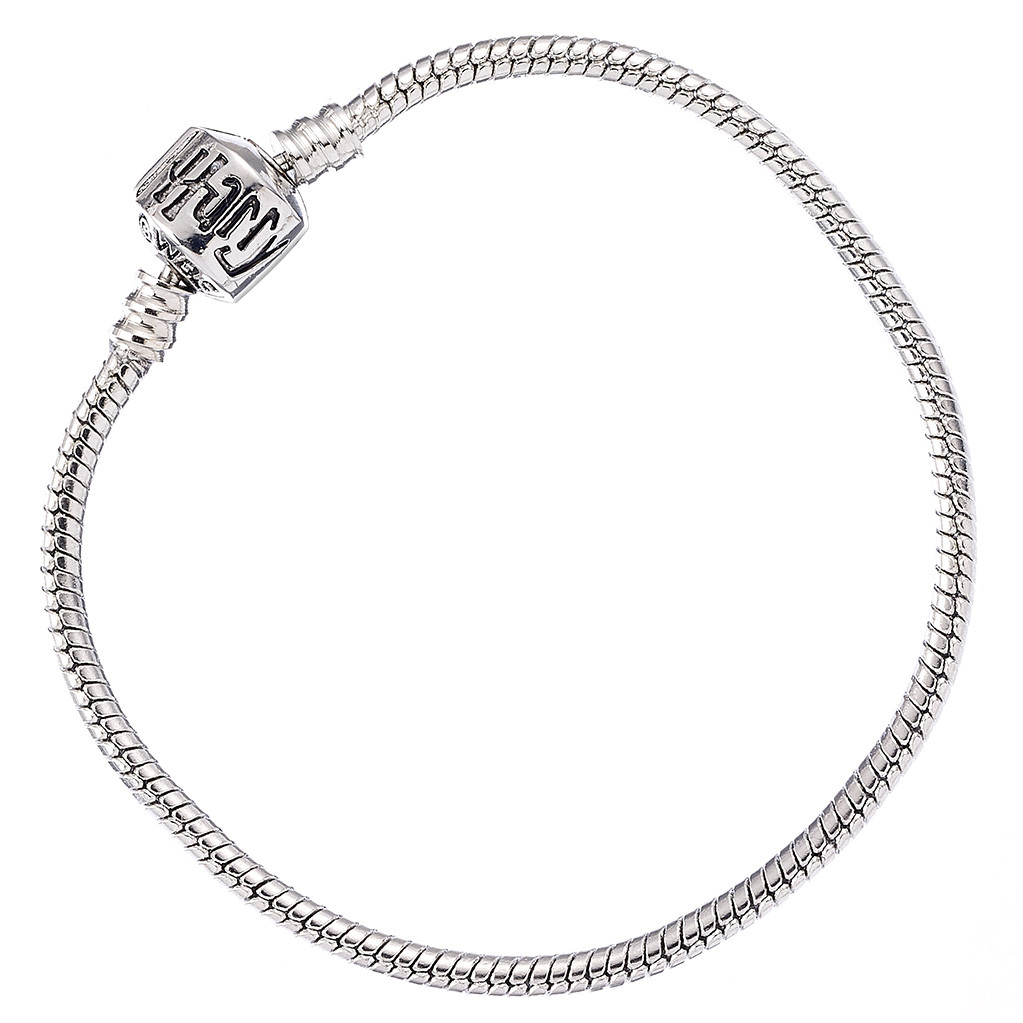 Harry Potter Silver Plated Bracelet for Slider Charms M 19cm - HP0028-19