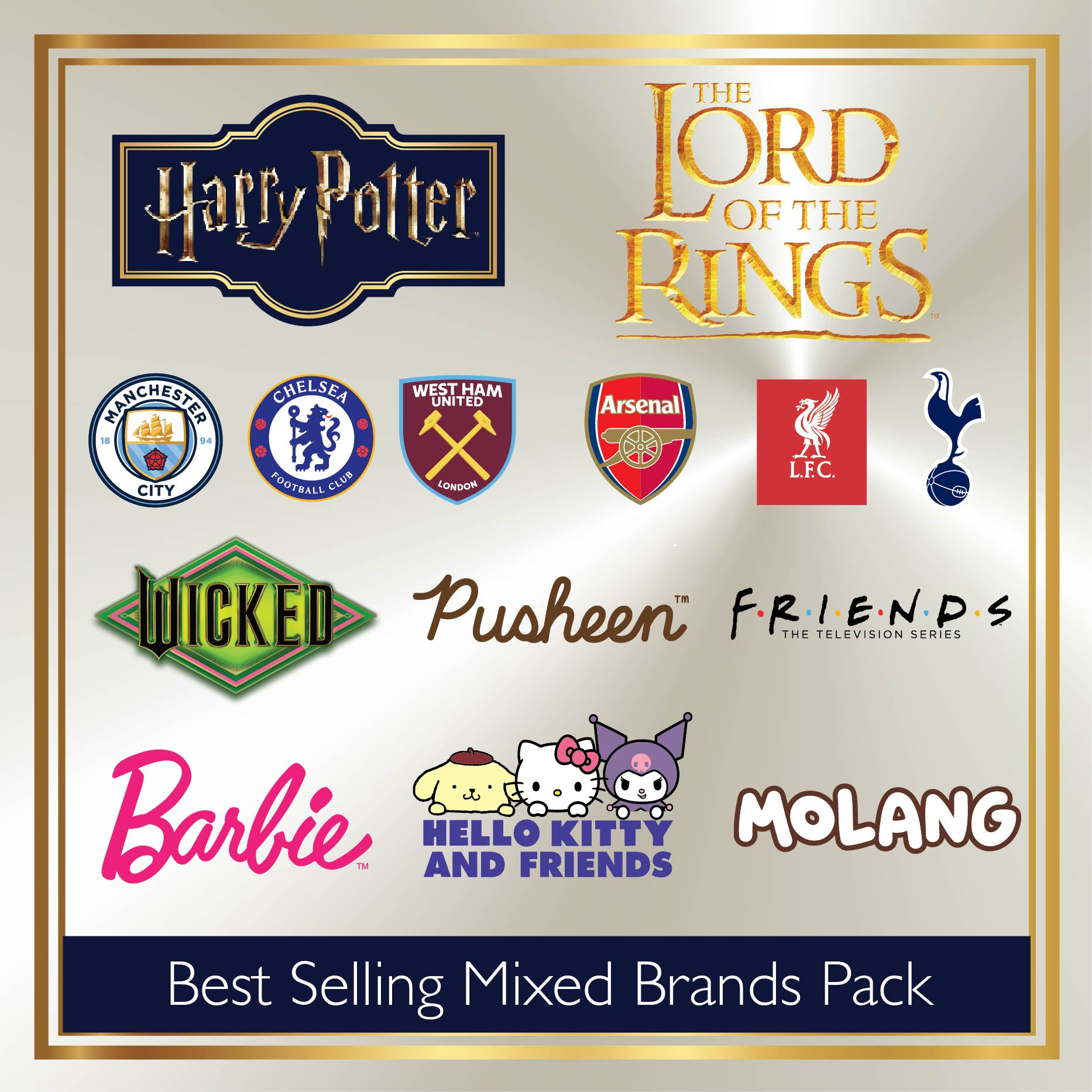 Best Selling Mixed Brands Pack (EU)