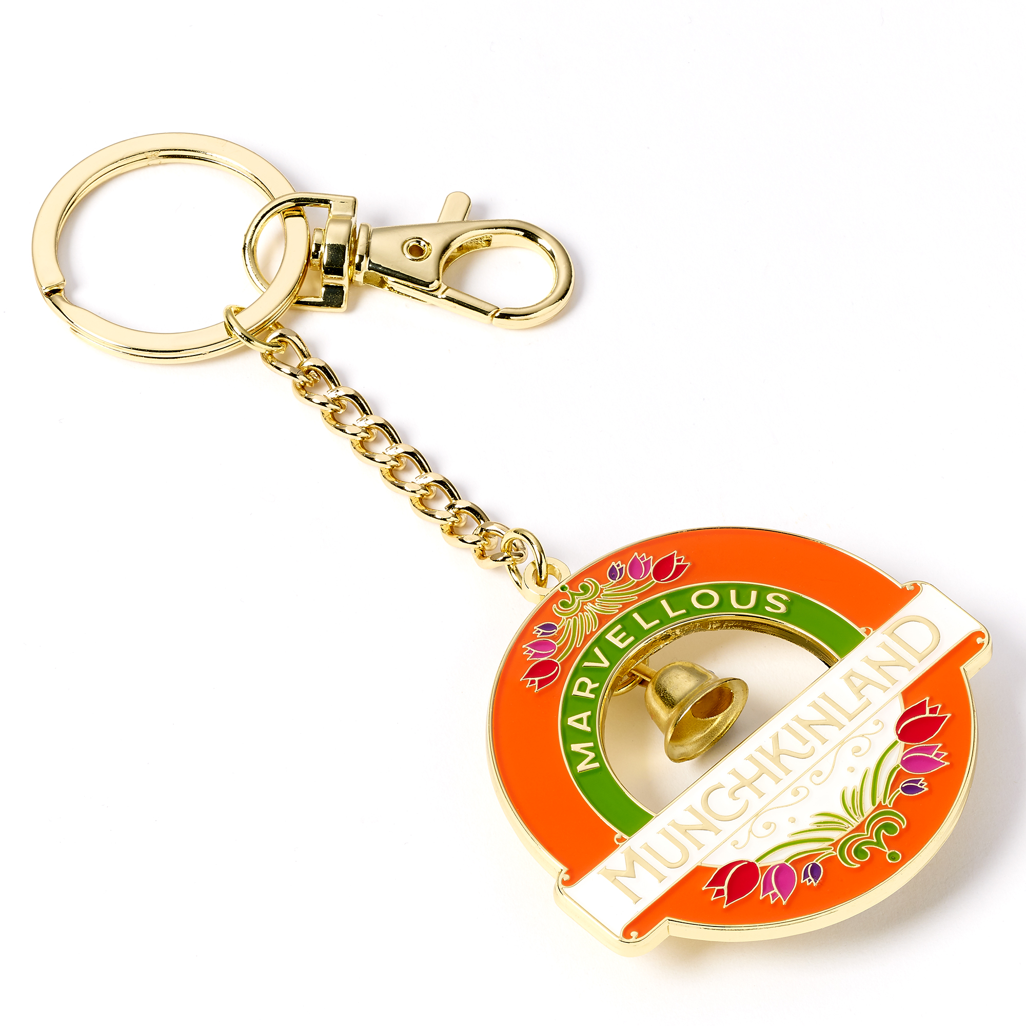 Wicked For Good Munchkinland Keyring